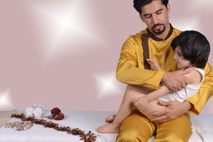 آموزش ماساژ کودک و نوزاد مرحله دو